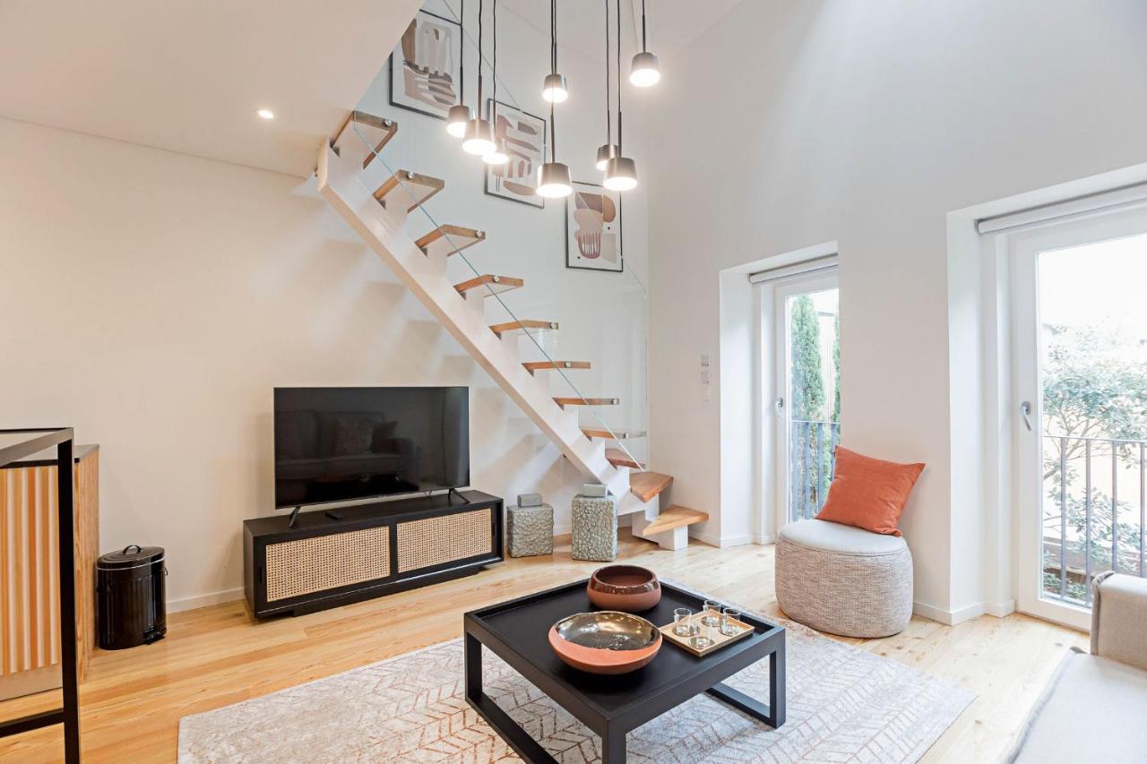Studio Duplex W Ac Near River Front By Lovelystay Porto Exterior photo
