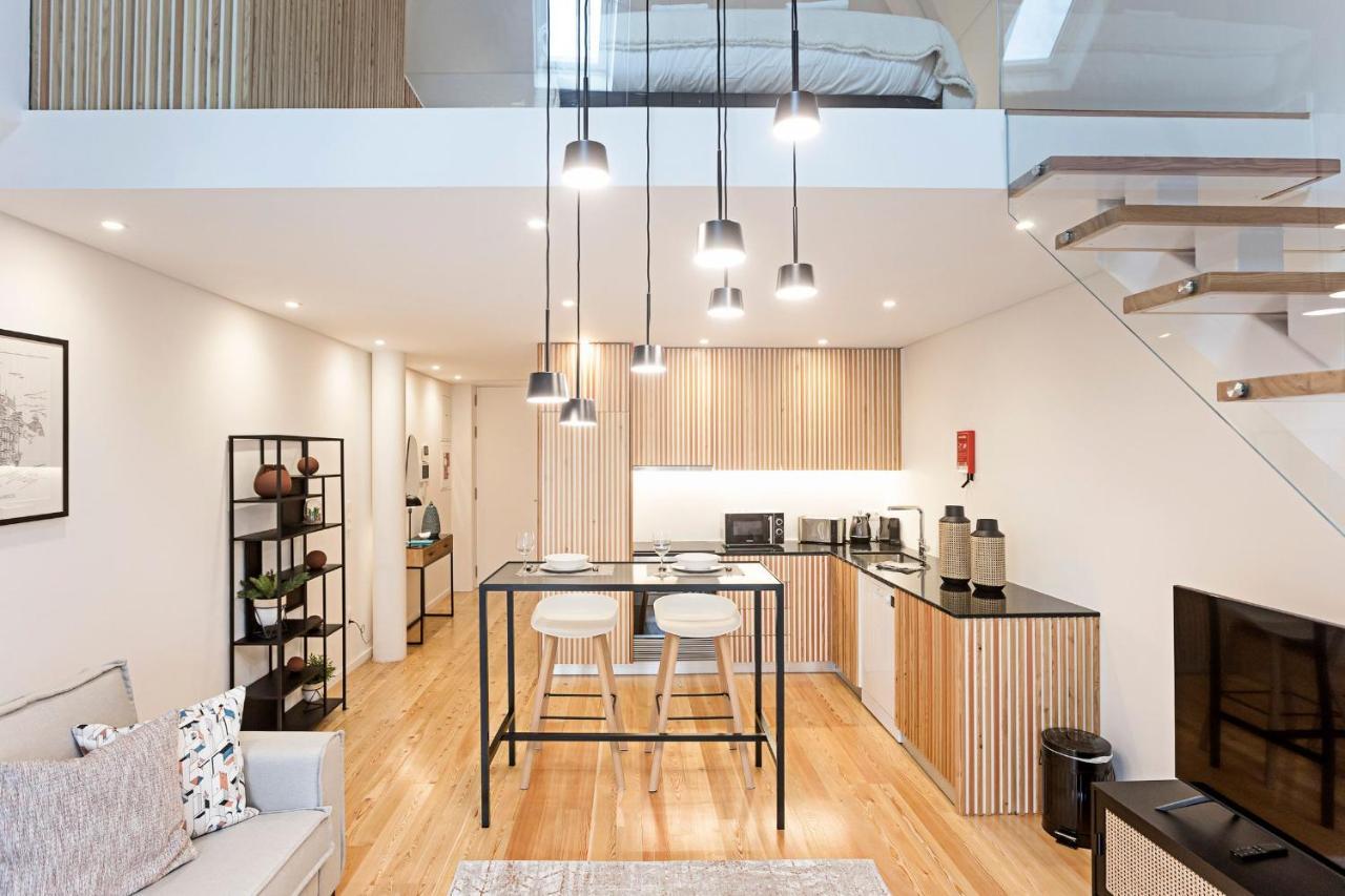 Studio Duplex W Ac Near River Front By Lovelystay Porto Exterior photo